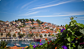 Hvar town, Croatia