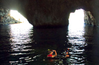 Croatia snorkeling adventure experience - Green cave, Vis island