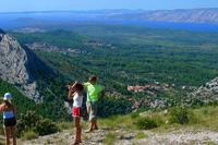 Croatia, Ilirio's hiking - nature and eco tours - Velo polje, view from the hill