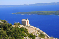 Holidays in Croatia - private hiking tours - view to Scedro