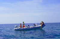 Croatia, RIB adventure tours - resting before a race