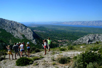 Hiking holidays for family, groups or individuals on Hvar Island, Croatia in Mediterranean