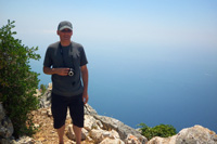Hiking tours in Croatia by Ilirio, prepared to take another foto shot 