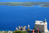 Hvar island Croatia travel agency organize popular trip hiking downhill on Hvar island