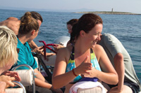 Ilirio's Hvar tours: This sea star we have to turn back in to the sea – RIB boat tours on Hvar Island, Croatia