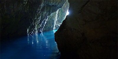 Monk Seal cave - photo taken from inside, Three Caves Tour from Split by Ilirio